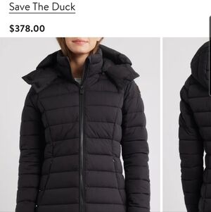 Save The Duck Dorothy Water Resistant Quilted Puffer Coat